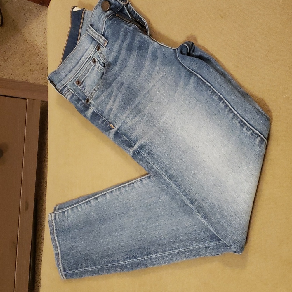 J.Crew Factory Stretch Skinny Jeans – Size 25 – Light Wash Fall Denim